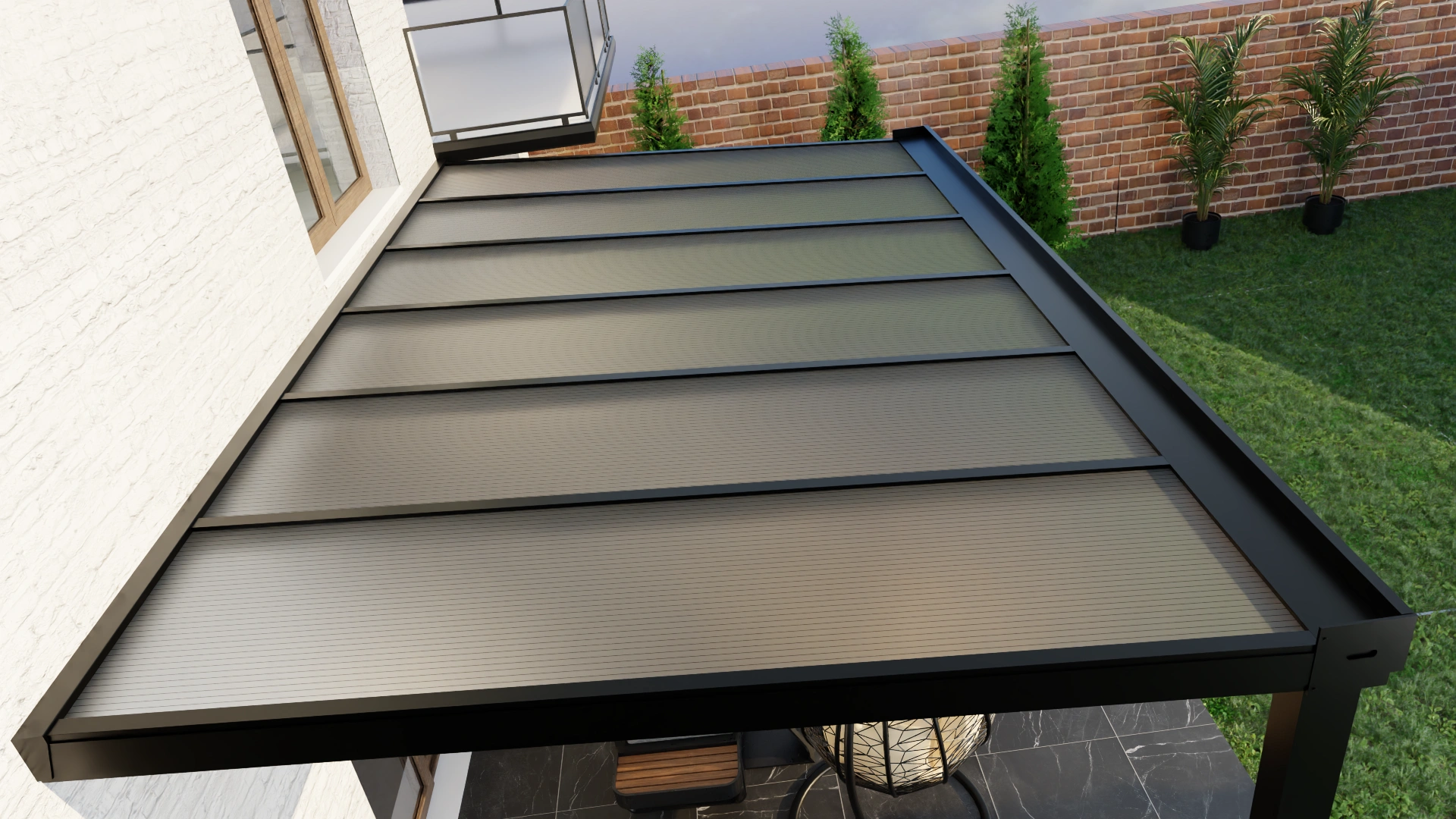 Materiaal dak voorbeeld